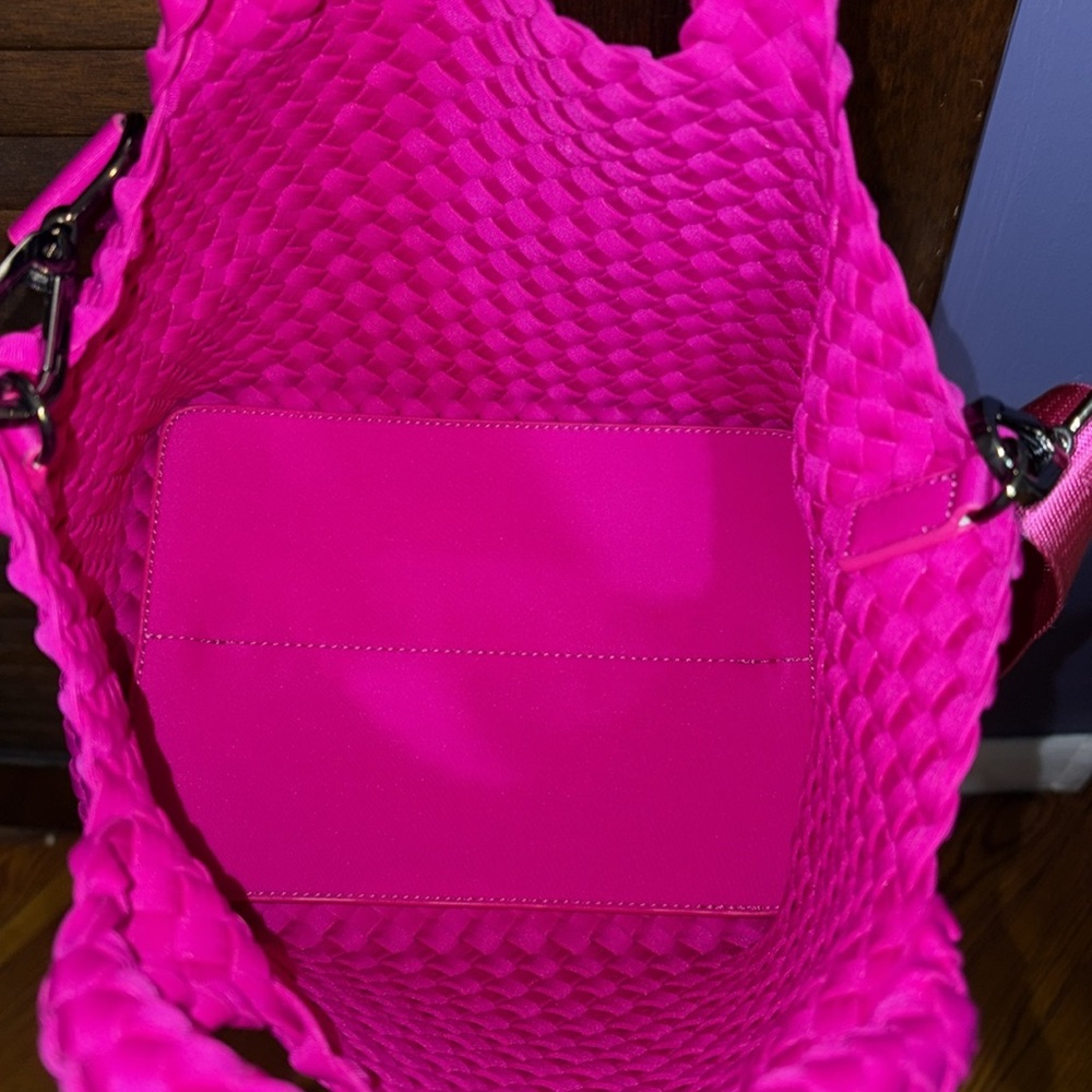 Naghedi hot pink small st barths tote - Picture 3 of 4